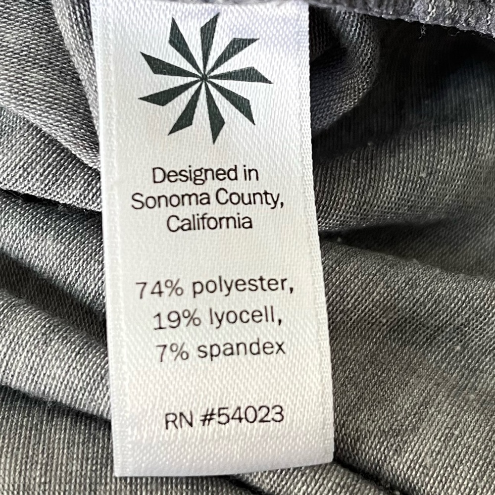 Athleta Women’s Gray Oversized Open Back Tank Top Size S Activewear Yoga - Picture 7 of 9